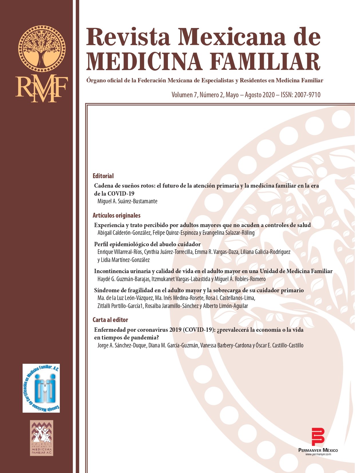 Revista Mexicana De Medicina Familiar